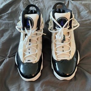 Jordan 6 ring white/black Size 8.5